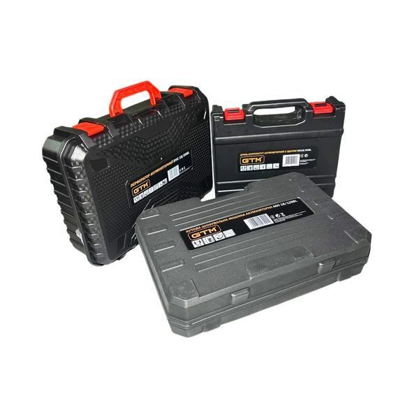 Набір акумуляторного інструменту GTM 18V КШМ AGC18/125BL, шурупокрут DSI18/60BL, перфоратор RHC18/26BL, ліхтар FLС18/1500 (PROMO_5) PROMO_5 фото