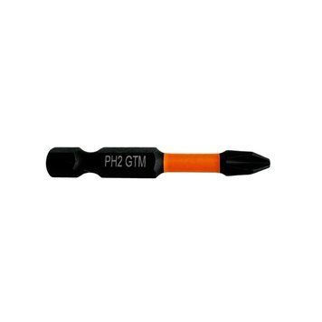 Біта ударна GTM PH2 50 мм 2 шт (SBI-H2-50B) SBI-H2-50B фото
