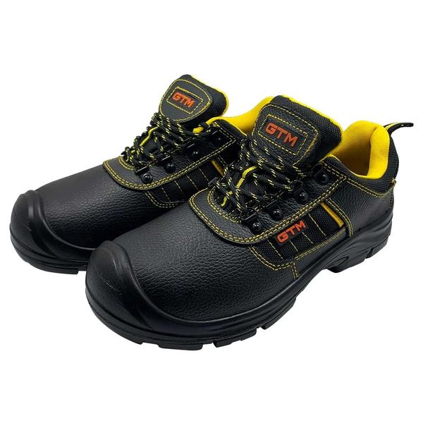 Шкіряні робочі черевики з металевим носком GTM SM-078 Power Євростандарт р. 38 869282 фото